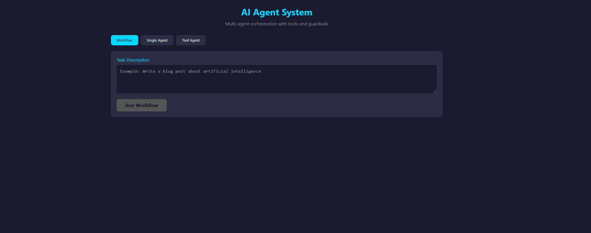 Multi-Agent AI System